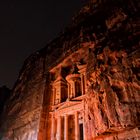 Khazne al-Firaun bei Nacht