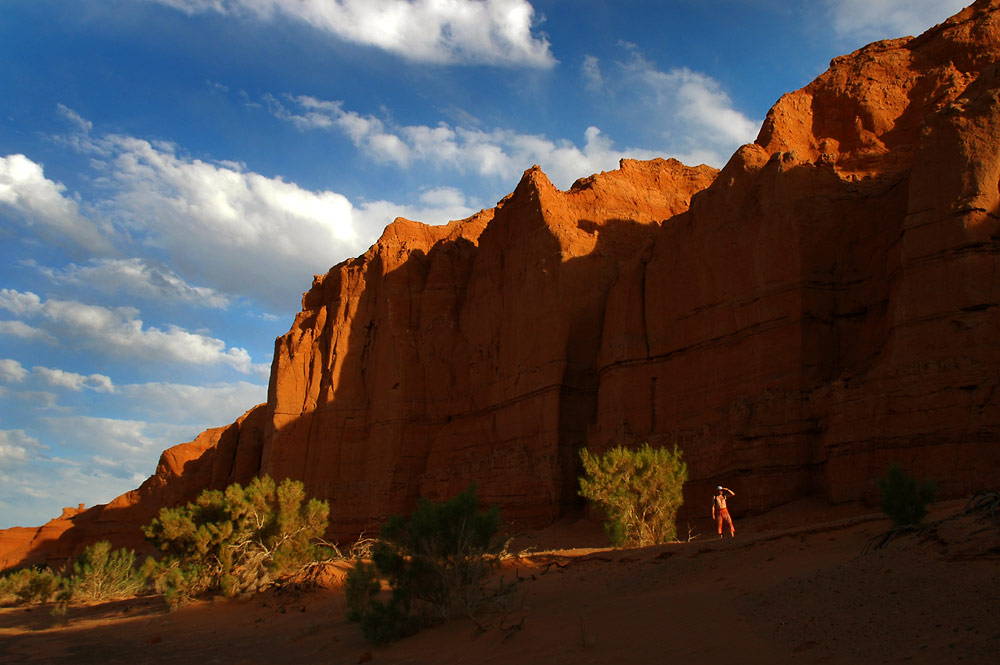 Khermen Tsav, Mongolei, Selbstportrait