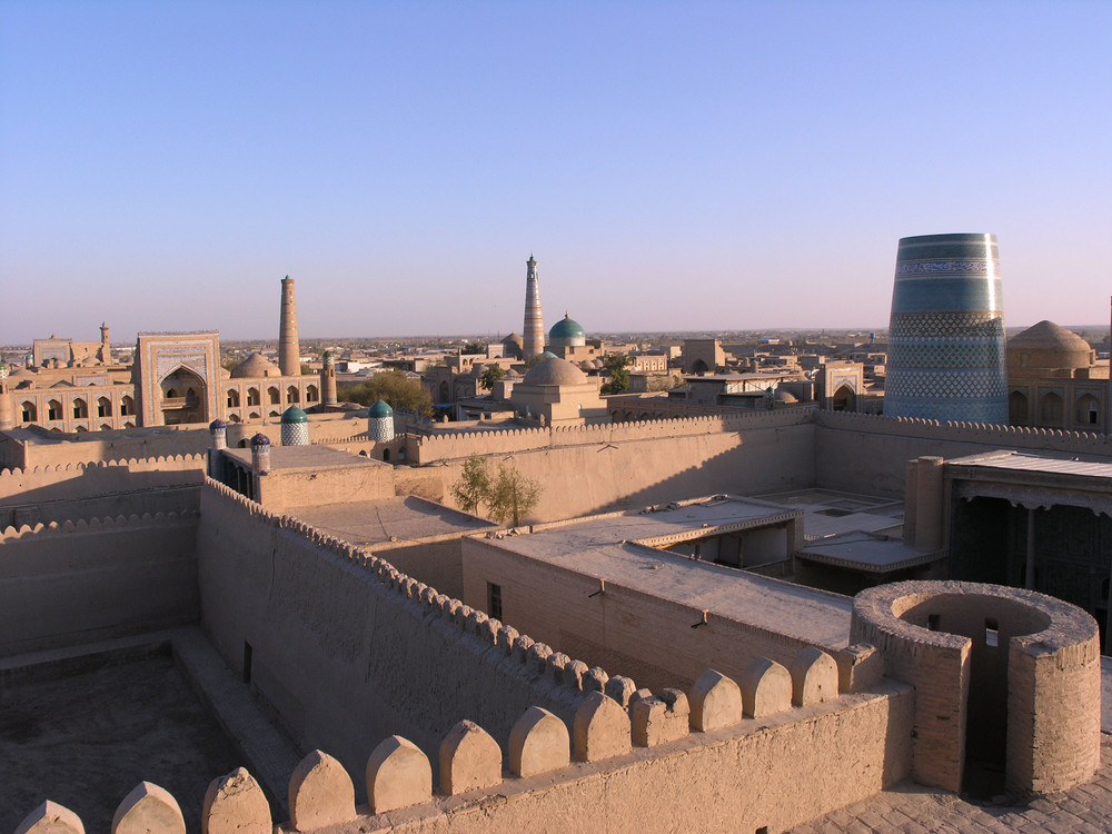 Khiva al tramonto