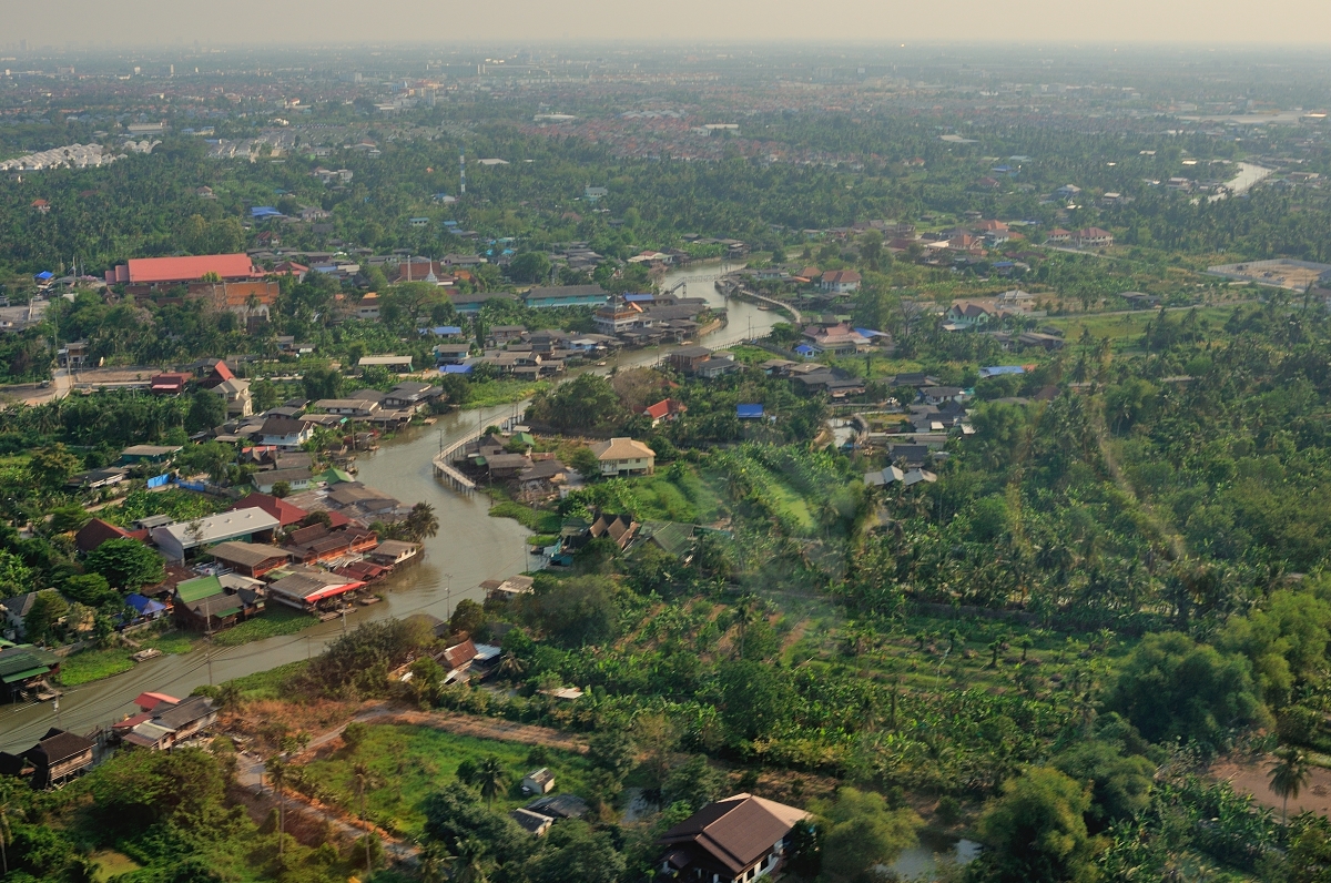 Khlong Bang Bua Thong in Nonthaburi