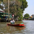 Khlong-Händler