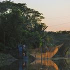 Khlong Saen Saep in evening light