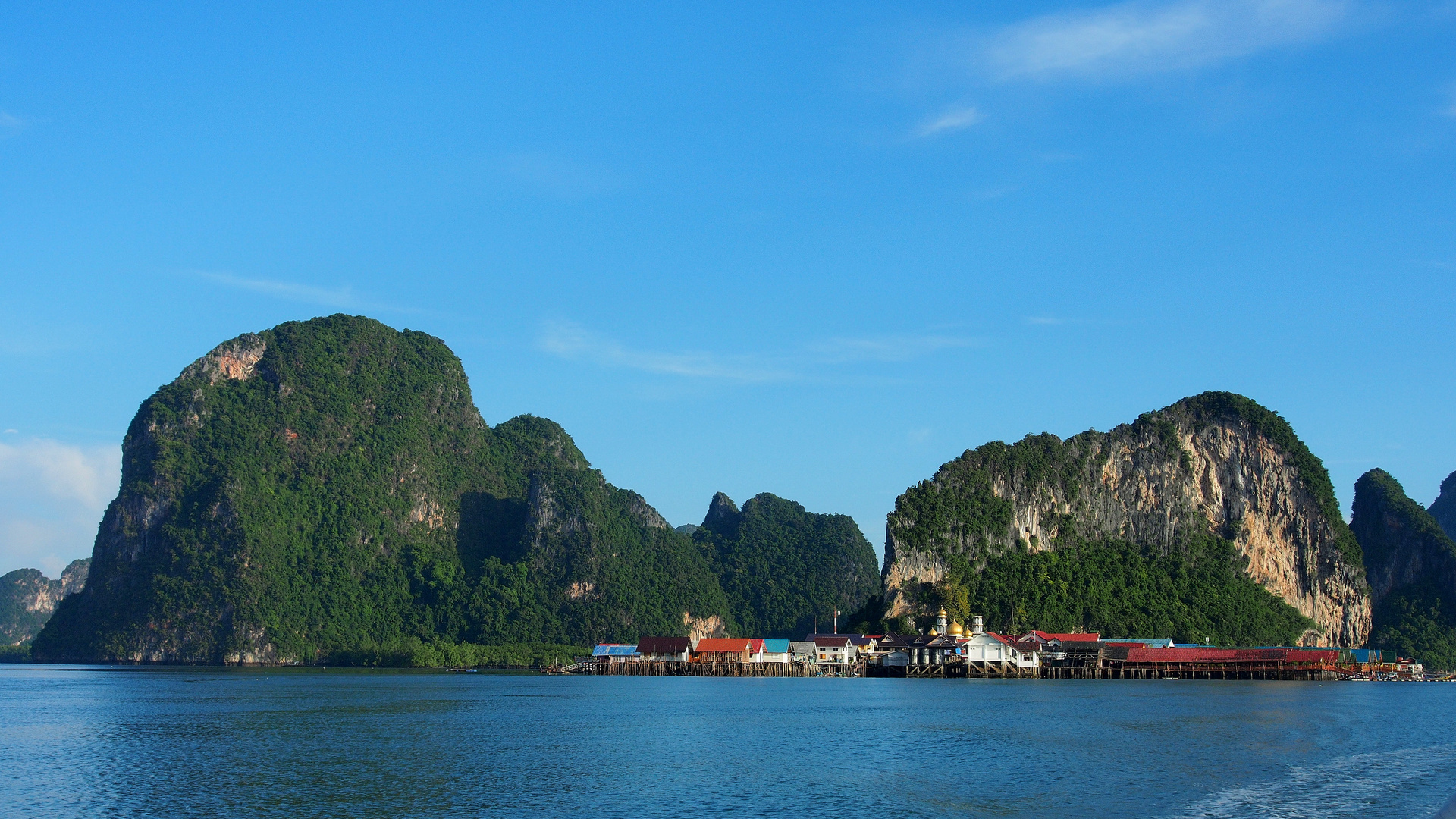 Kho Panyee am Morgen