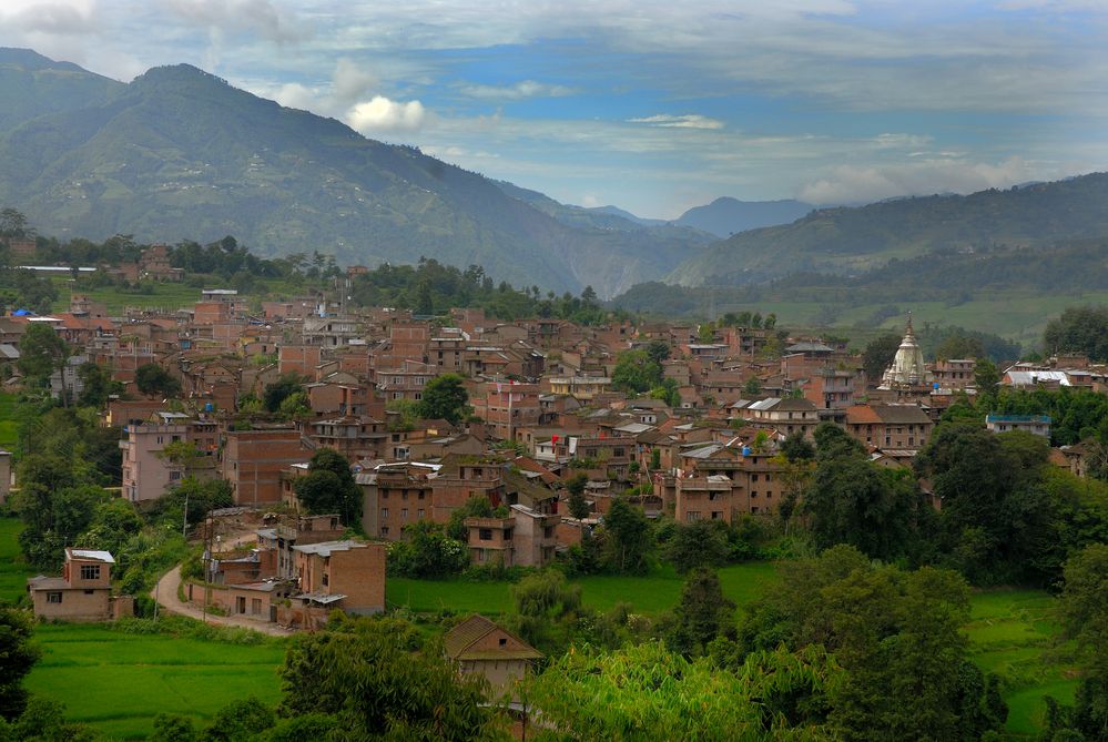 Khokana village in Kathmandu valley