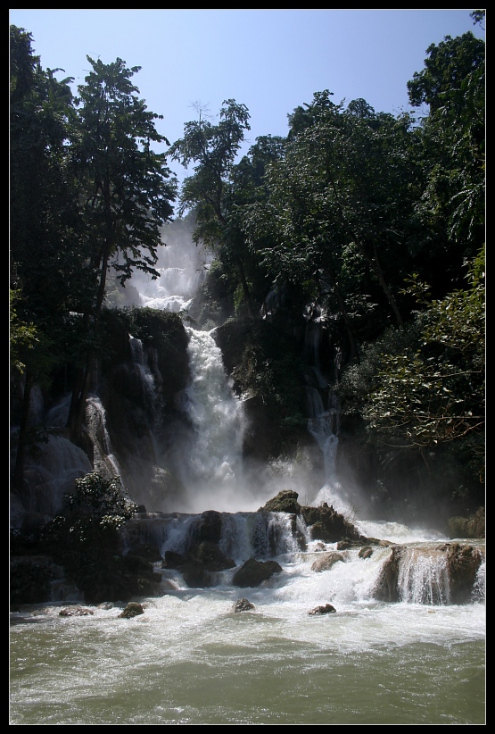 Khouang Si Wasserfall (2), Luang Prabang, Laos