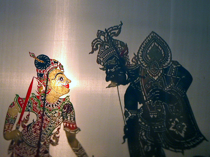 Khun Suchard Shadow puppet theatre, Nakhon Si Thammarath, south Thailand