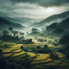 KI Reisfelder in Vietnam