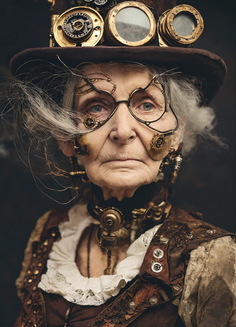 KI Steam Punk Lady