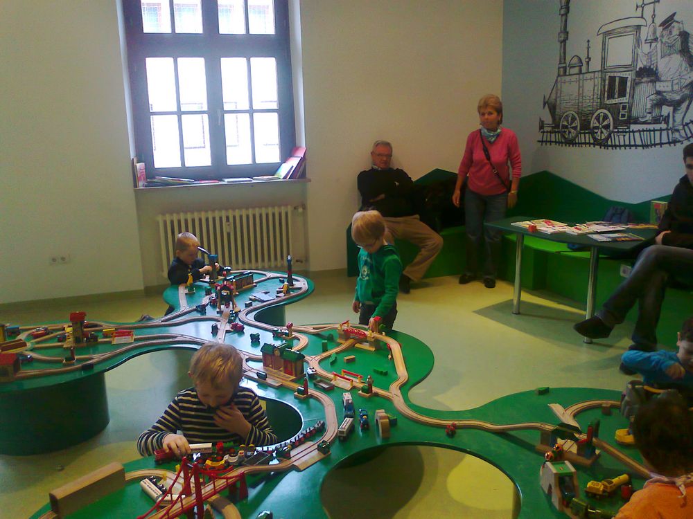 KIBALA =Kinderbahnland im DB Museum Nürnberg Feb 2013