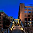 Kibbelsteg in der Speicherstadt Hamburg .....