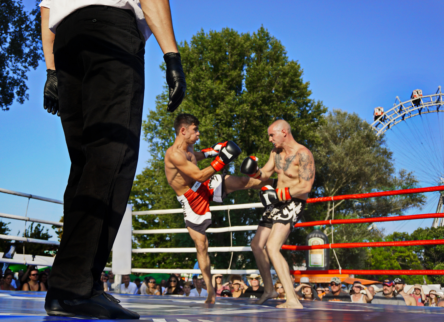 Kickboxen im Wiener Prater 2014