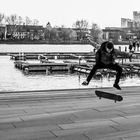 Kickflip am See