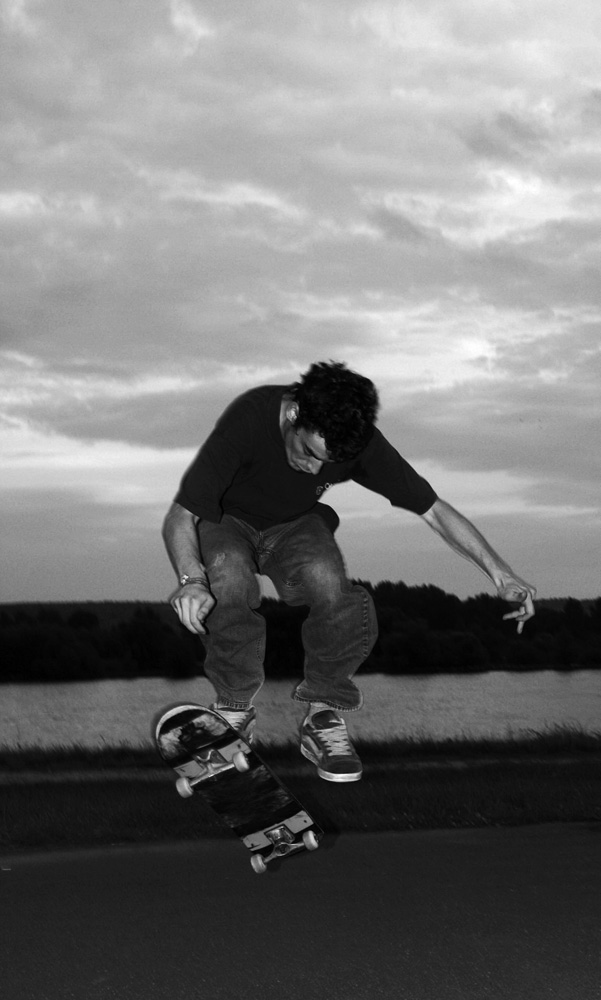 Kickflip..glaube ich..