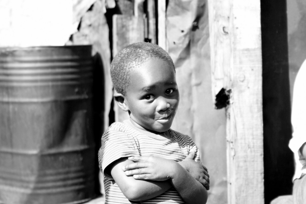 Kid in a Township, Cape Town