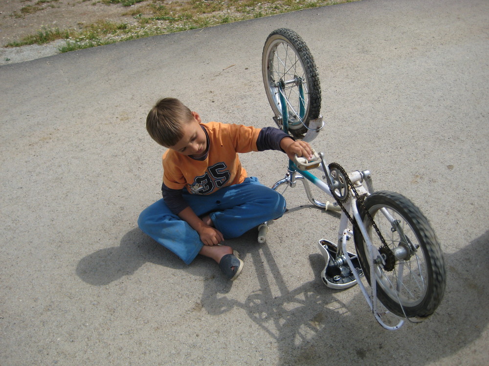 Kid with Bike