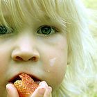 Kid with Strawberry