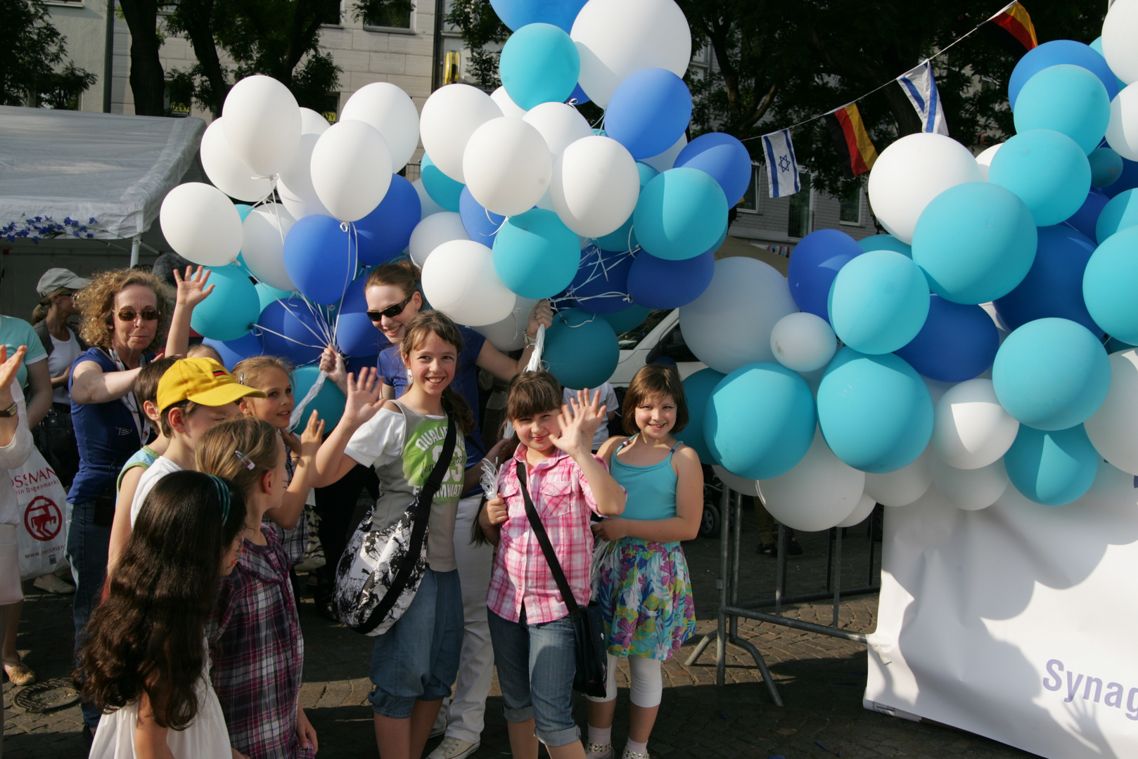 Kiddies mit Lufballons