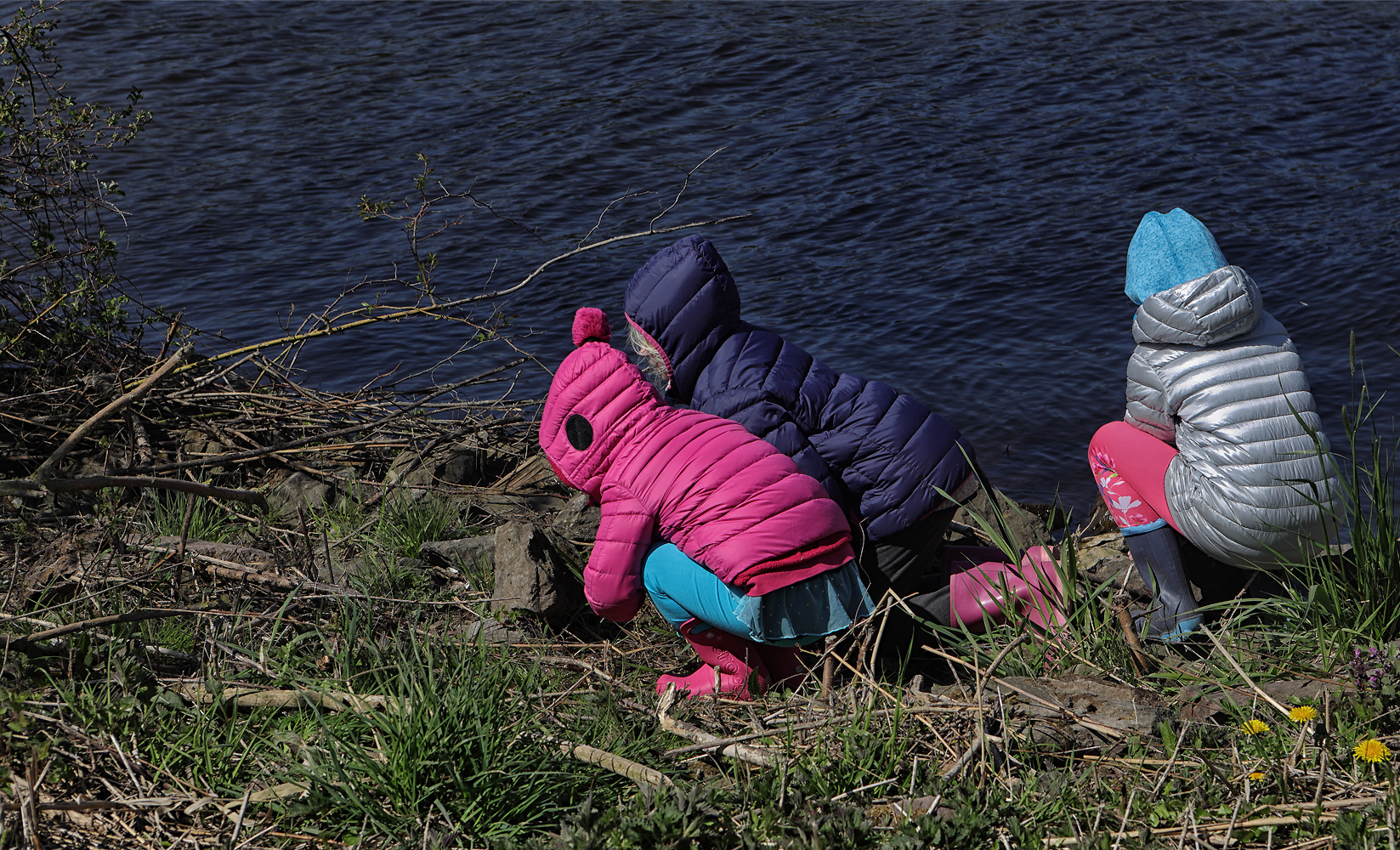 Kids an der Weser