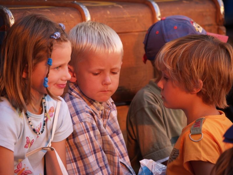 kids at the concert