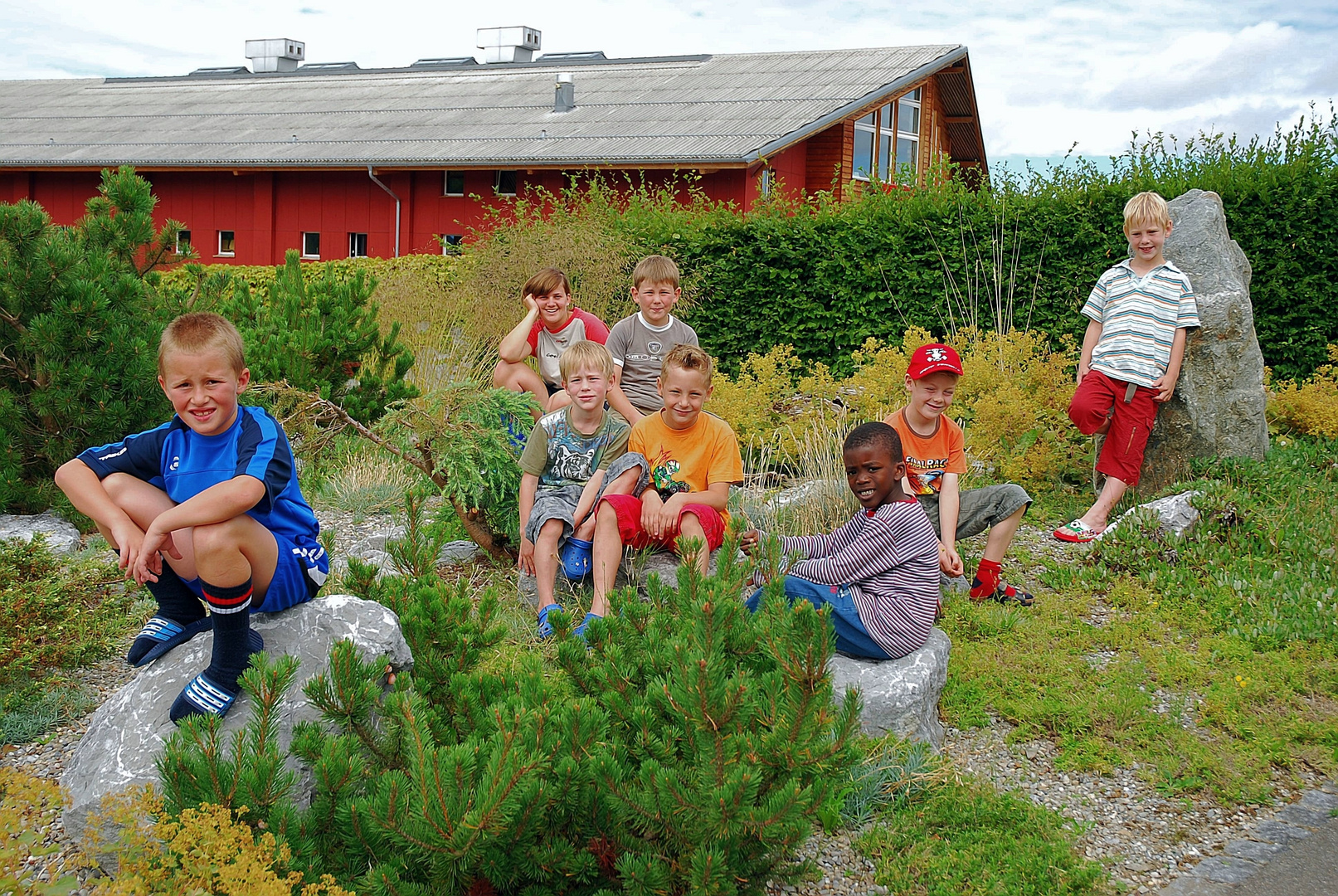 Kid's im Trainingslager