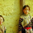 Kids in Dorf bei Bac Ha