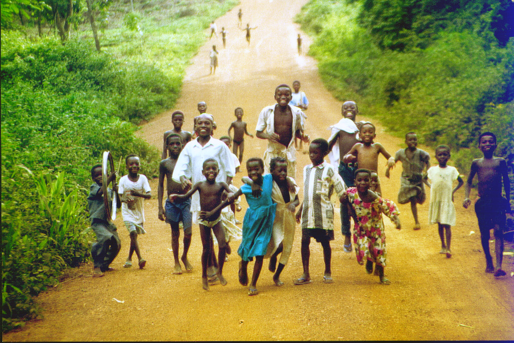Kids in Ghana