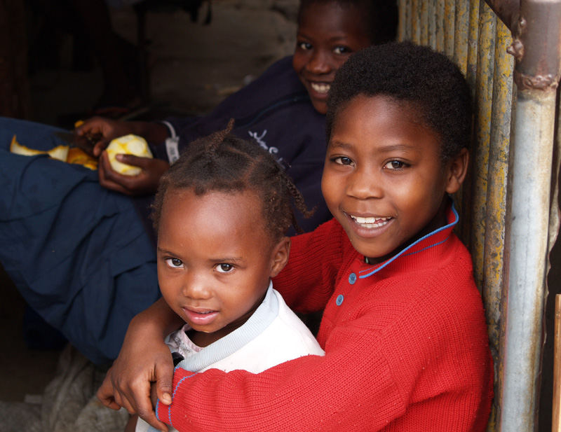Kids in Inhambane, Mozambique