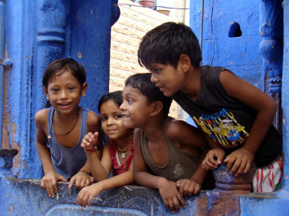 Kids in Jodhpur