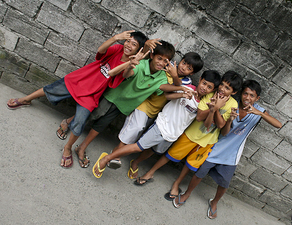 Kids in Manila