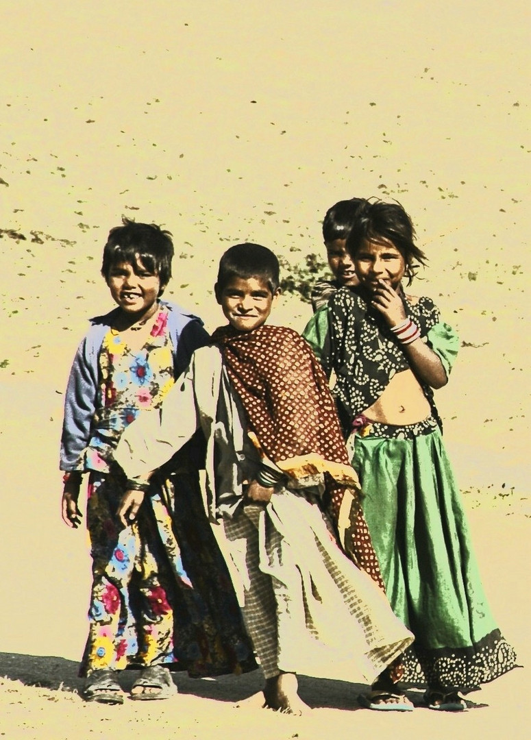 Kids in Rajasthan