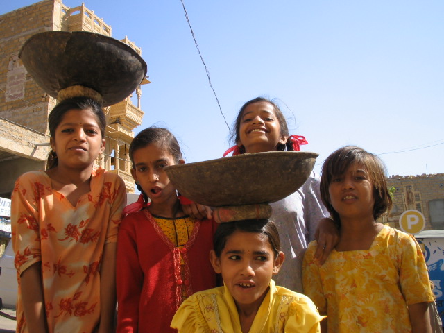 Kids in Udaipur (Rajasthan - Indien)