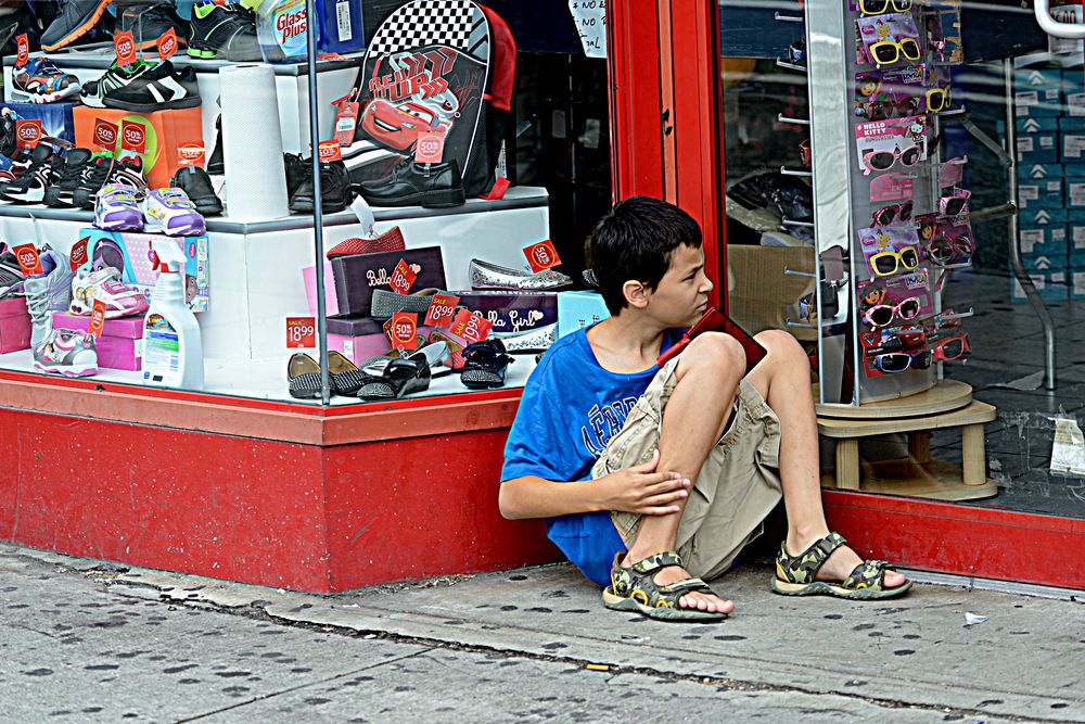 Kids on street