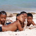 Kids on the beach