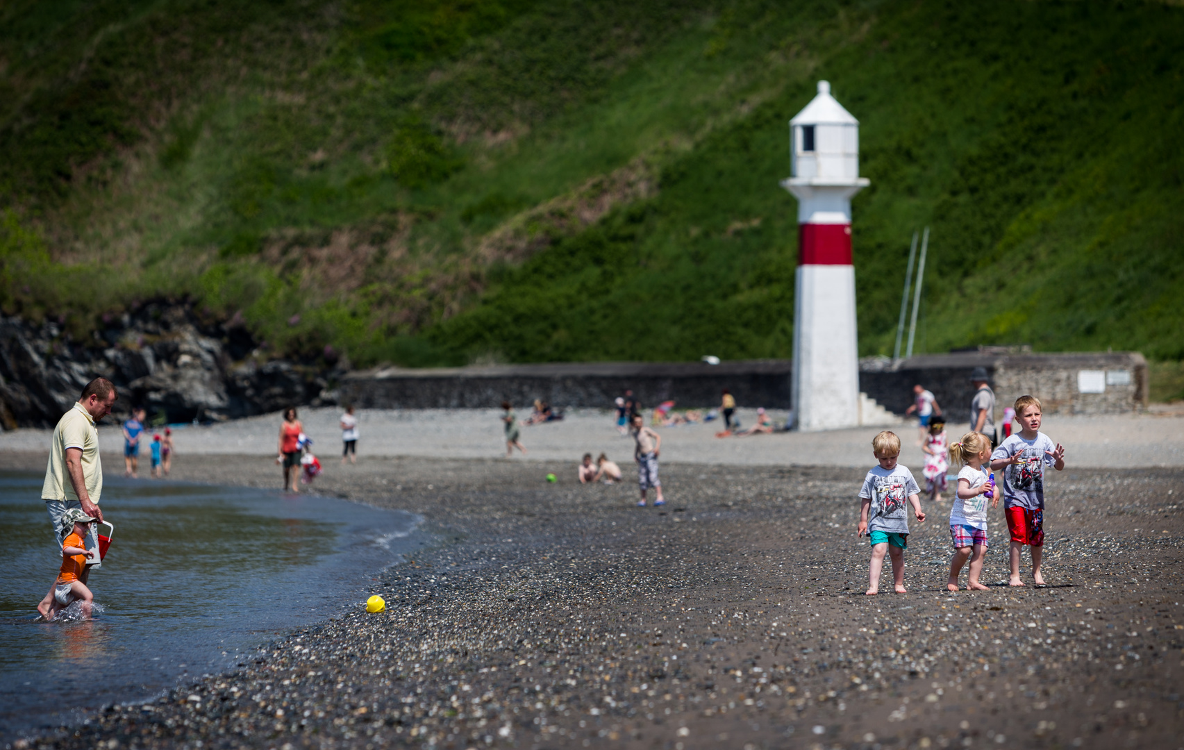 Kids on the beach