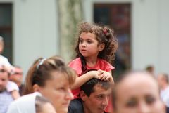 Kids on the shoulders) 1 June - International Children's Day (Ukraine, Odessa)