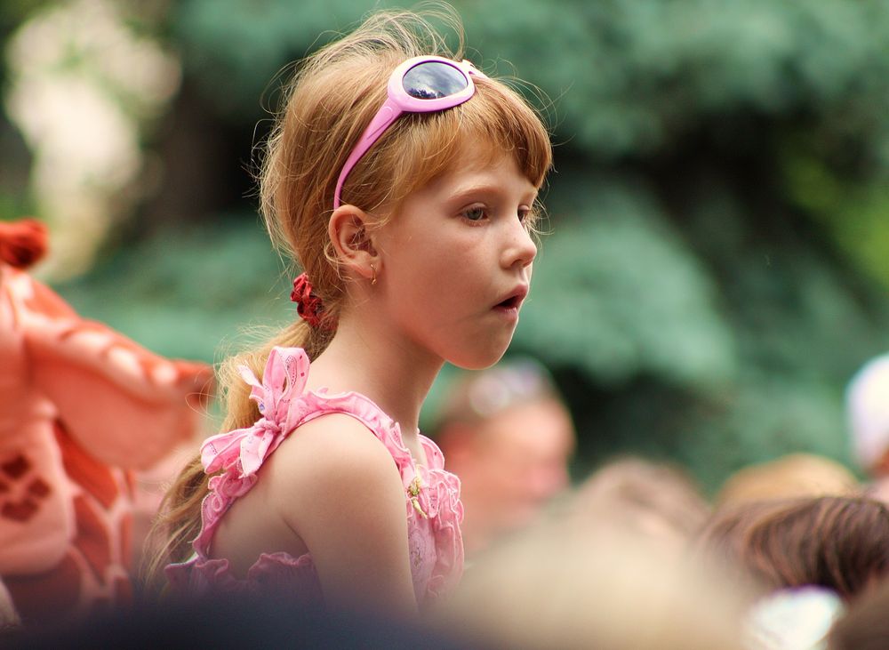 Kids on the shoulders) 1 June - International Children's Day (Ukraine, Odessa)