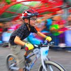 kid's race, eine ganze Stadt in Bewegung