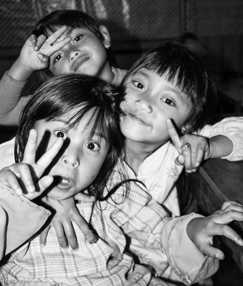 Kids@Dieng Plateau - Java, Indonesia