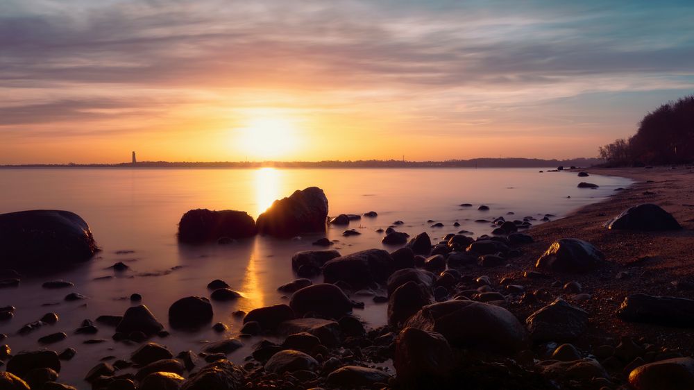 Kiel #72 (Sonnenaufgang an der Ostsee)