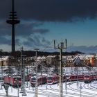 Kiel, Bahn und Schnee