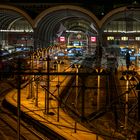 Kiel Bahnhof bei Nacht