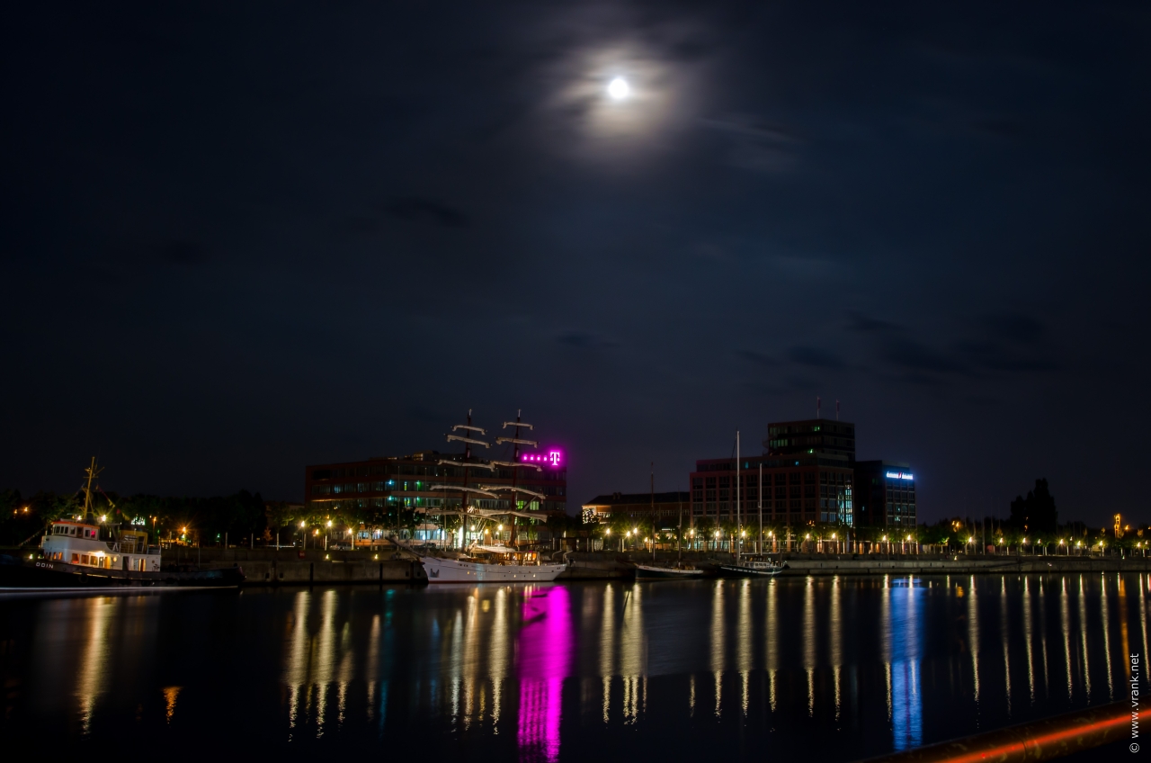 Kiel bei Nacht