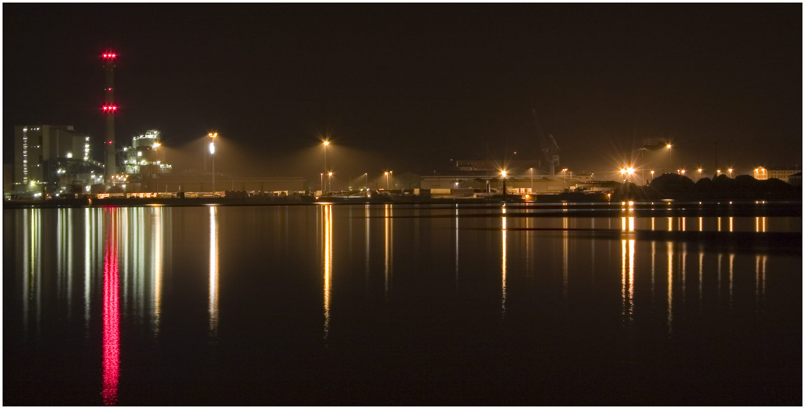 Kiel bei Nacht