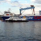 Kiel Hafenstimmung mit Fähren