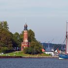 Kiel Holtenau -  Leuchtturm und Tiessenkai am 17.09.23