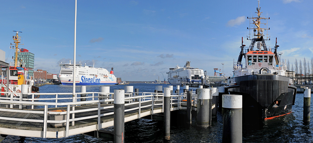 Kiel im Hafen