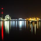 Kiel Ostuferhafen mit Gemeinschafts Kraftwerk