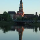 Kiel Rathaus gespiegelt