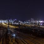 Kieler Bahnhof bei Nacht