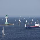 Kieler Förde mit Leuchtturm Friedrichsort